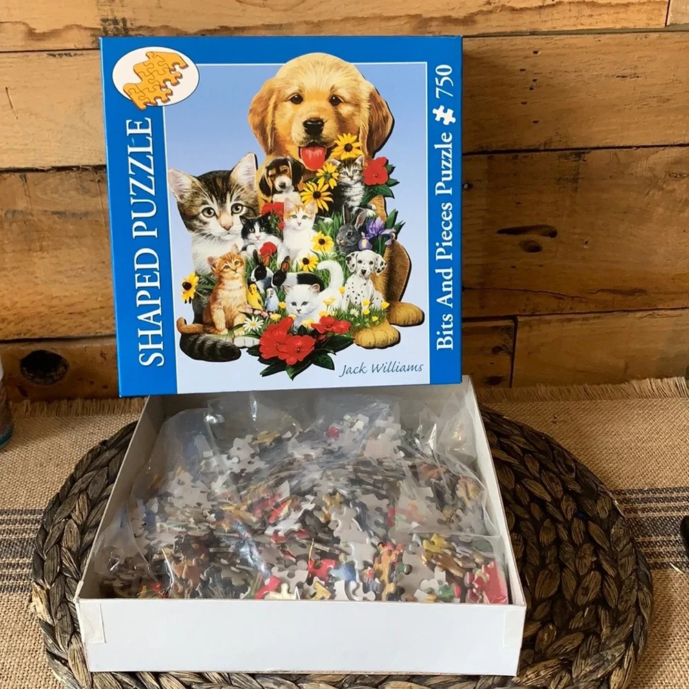 Bits And Pieces 750 Piece Jigsaw Puzzle Animals 